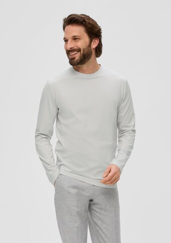 T-Shirt s.Oliver BLACK LABEL en gris : devant