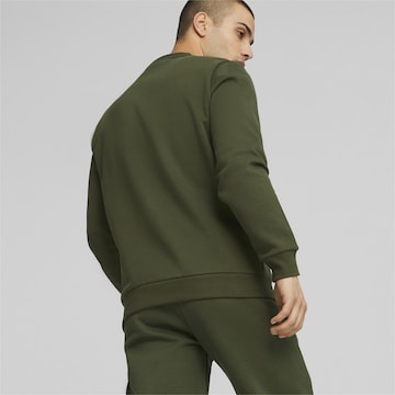 PUMA Sports sweatshirt 'Essentials' in Green