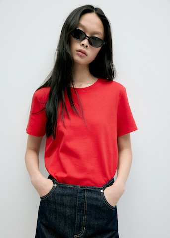 MANGO Koszulka 'RITI' w kolorze czerwony: przód
