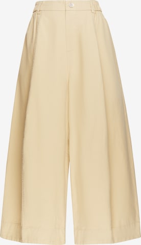 usha FESTIVAL - Pantalón en amarillo: frente