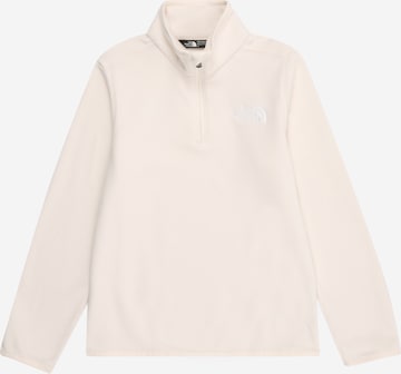 balta THE NORTH FACE Sportinis megztinis 'GLACIER': priekis