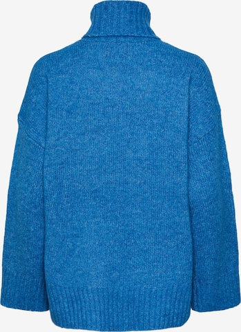 PIECES Pullover 'NANCY' in Blau