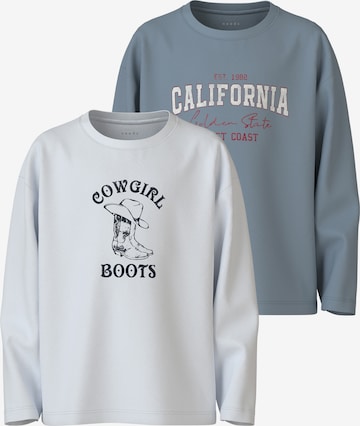 mėlyna NAME IT Marškinėliai 'NKFVEEN': priekis