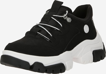 Baskets basses TIMBERLAND en noir : devant