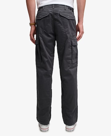 Superdry & Co Baggy Cargo Pants in Black