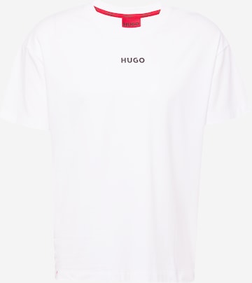 HUGO Red Majica | bela barva: sprednja stran