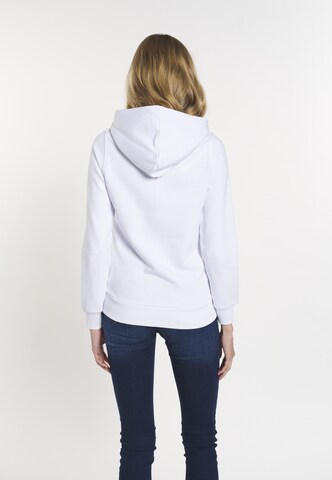 DENIM CULTURE Sweat jacket 'Yasenia' in White
