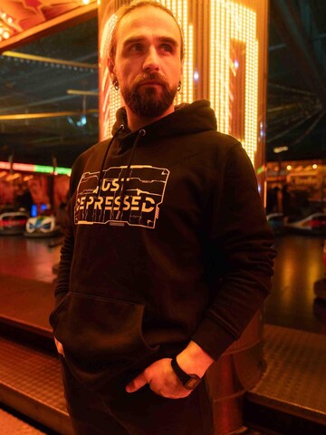JustDepressed Clothing Sweatshirt 'Good Times' in Zwart