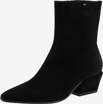 Bottines Tamaris en noir : devant