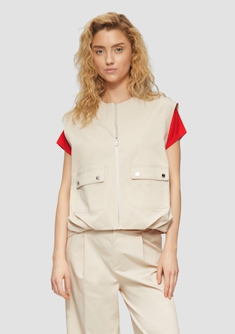 s.Oliver Weste in Beige: Vorderseite