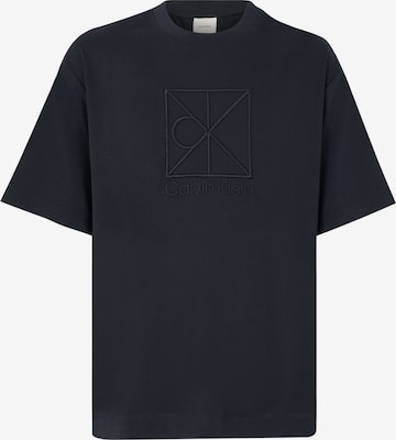juoda Calvin Klein Marškinėliai: priekis