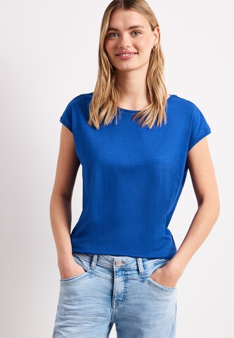 STREET ONE Shirt in Blue: front