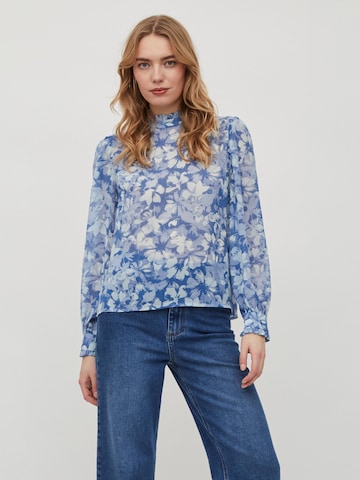 VILA Blouse 'Amione' in Blue: front