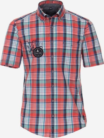 VENTI Regular fit Button Up Shirt in Red: front