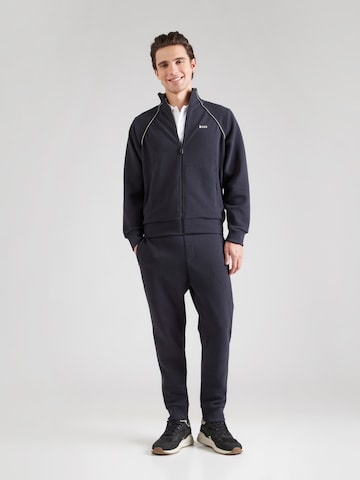 BOSS Φόρμα τρεξίματος σε μπλε: μπροστά