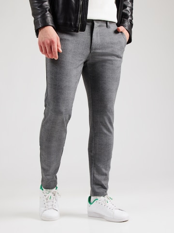pilka Only & Sons Prigludęs „Chino“ stiliaus kelnės 'ONSMark': priekis