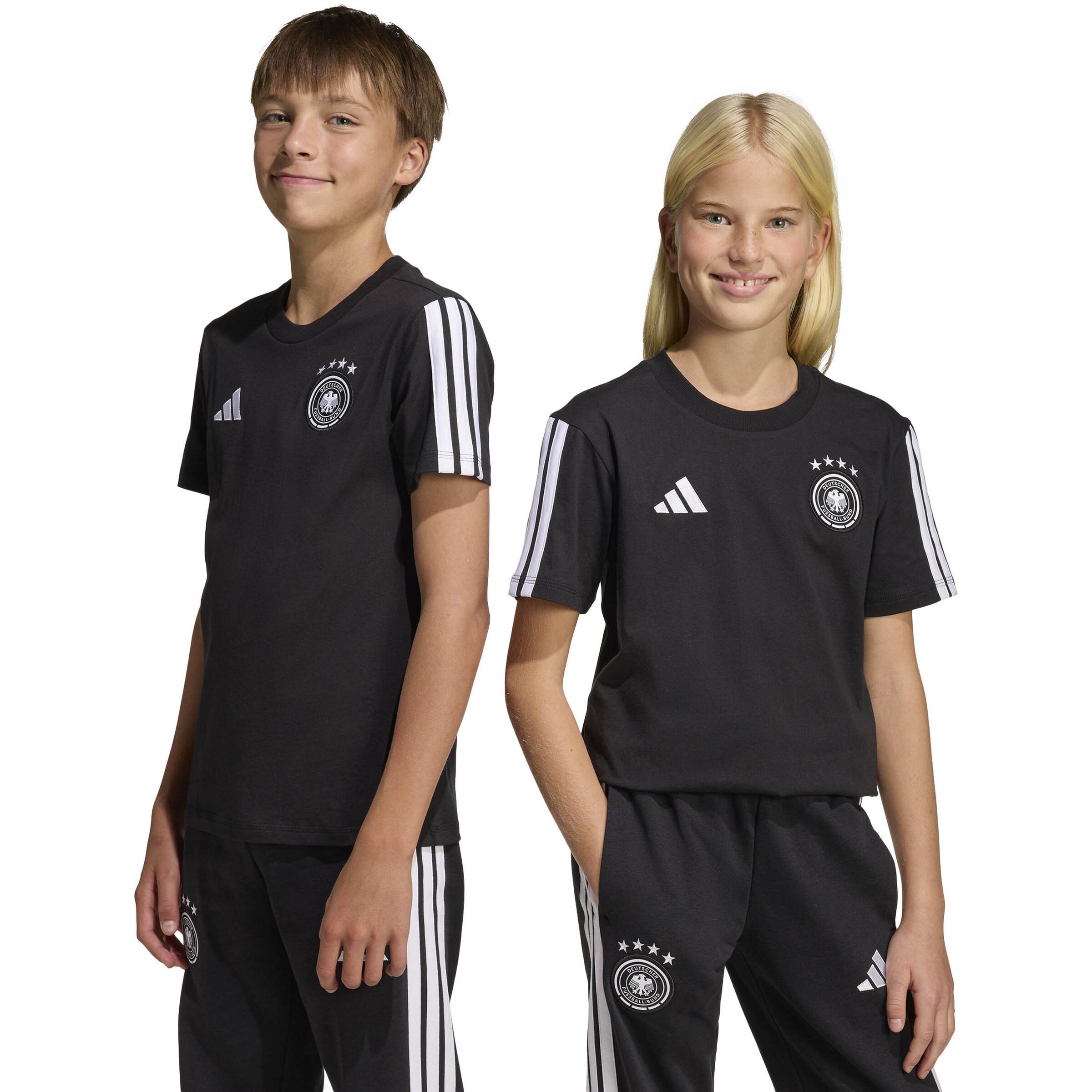 ADIDAS PERFORMANCE Funktionstopp 'DFB Deutschland' i svart: framsida