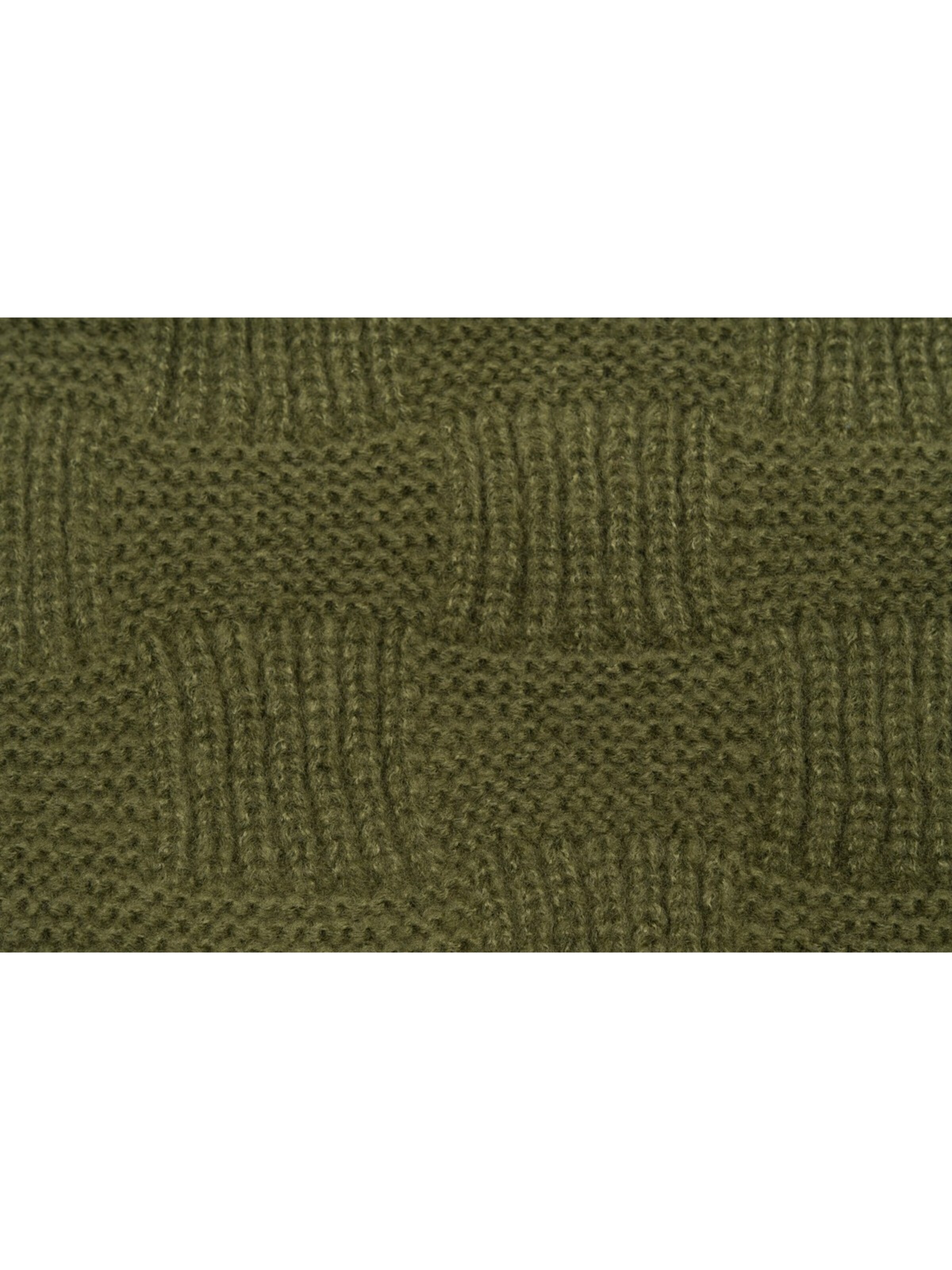 styleBREAKER Tuch 'Strick Dreiecktuch Schachbrett Strickmuster'‌‌‌ in Grün