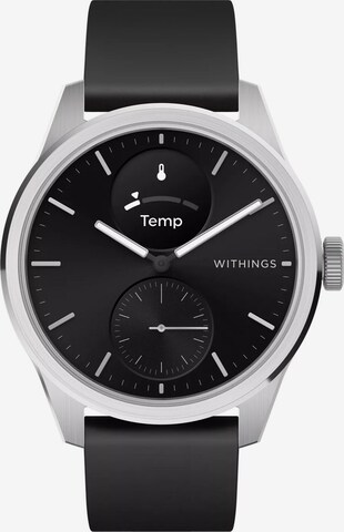 Withings Analoguhr in Silber