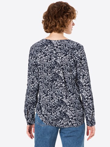 TOM TAILOR Bluse in Blau