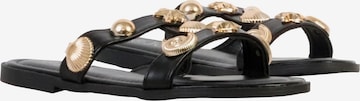 Sandalo di Joia in nero: frontale