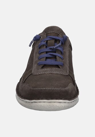 JOSEF SEIBEL Athletic lace-up shoe 'Anvers 97' in Grey