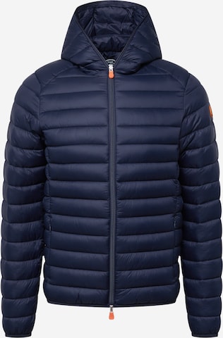 SAVE THE DUCK Between-Season Jacket 'Donald' in Blue: front