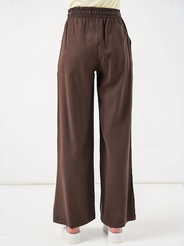 Bigdart Wide leg Trousers in Brown