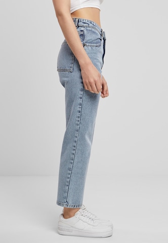 Urban Classics Loosefit Jeans in Blauw