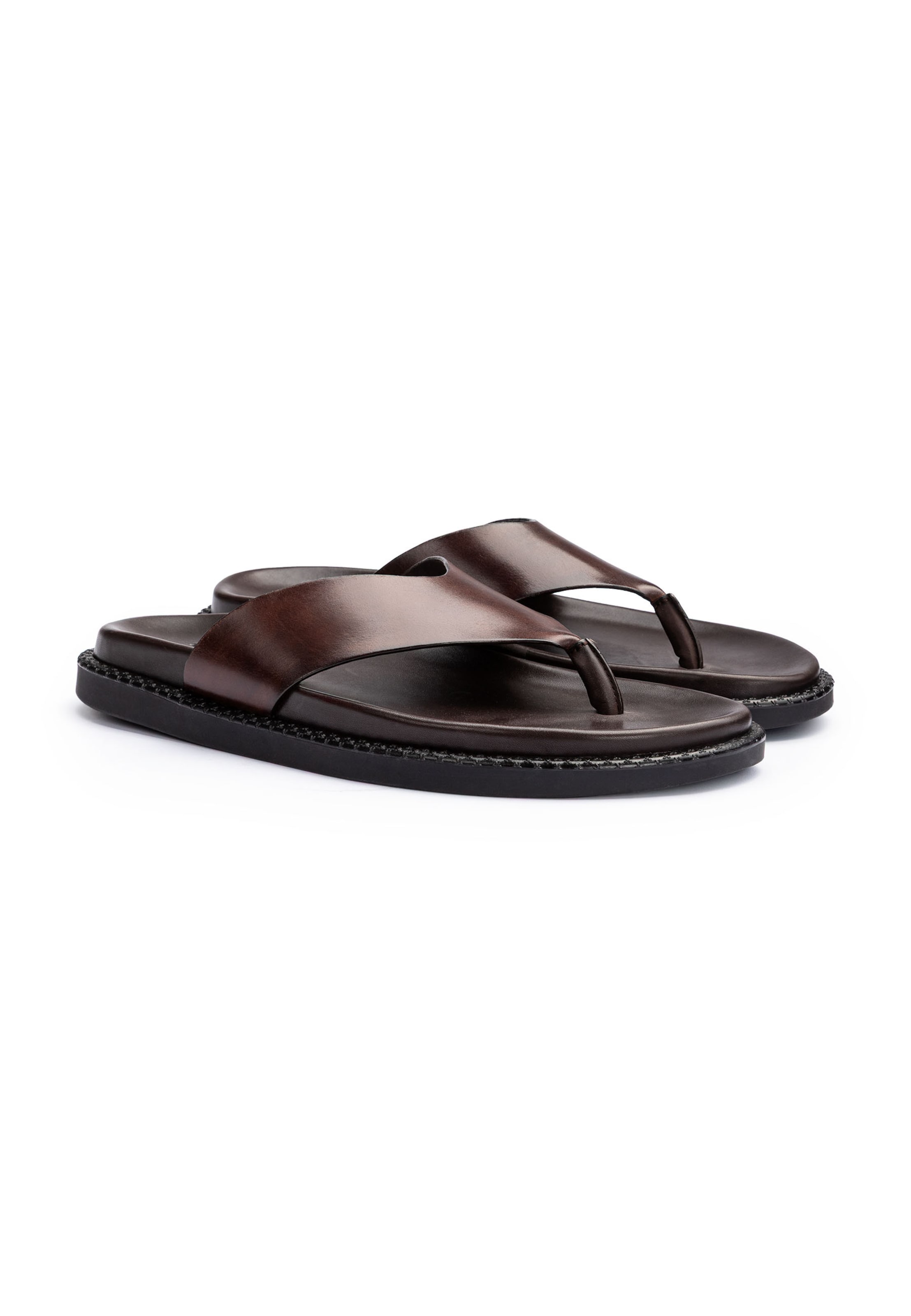 LLOYD T-bar sandals 'WADE' in Brown