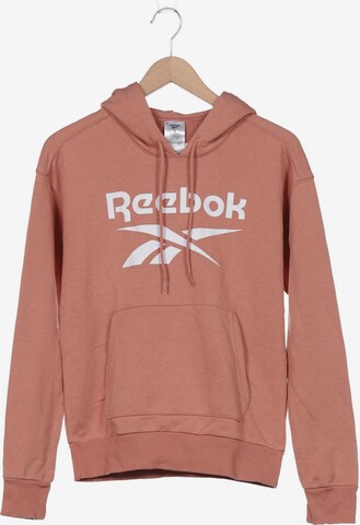 Reebok Sweatshirt & Zip-Up Hoodie in S in Orange: front