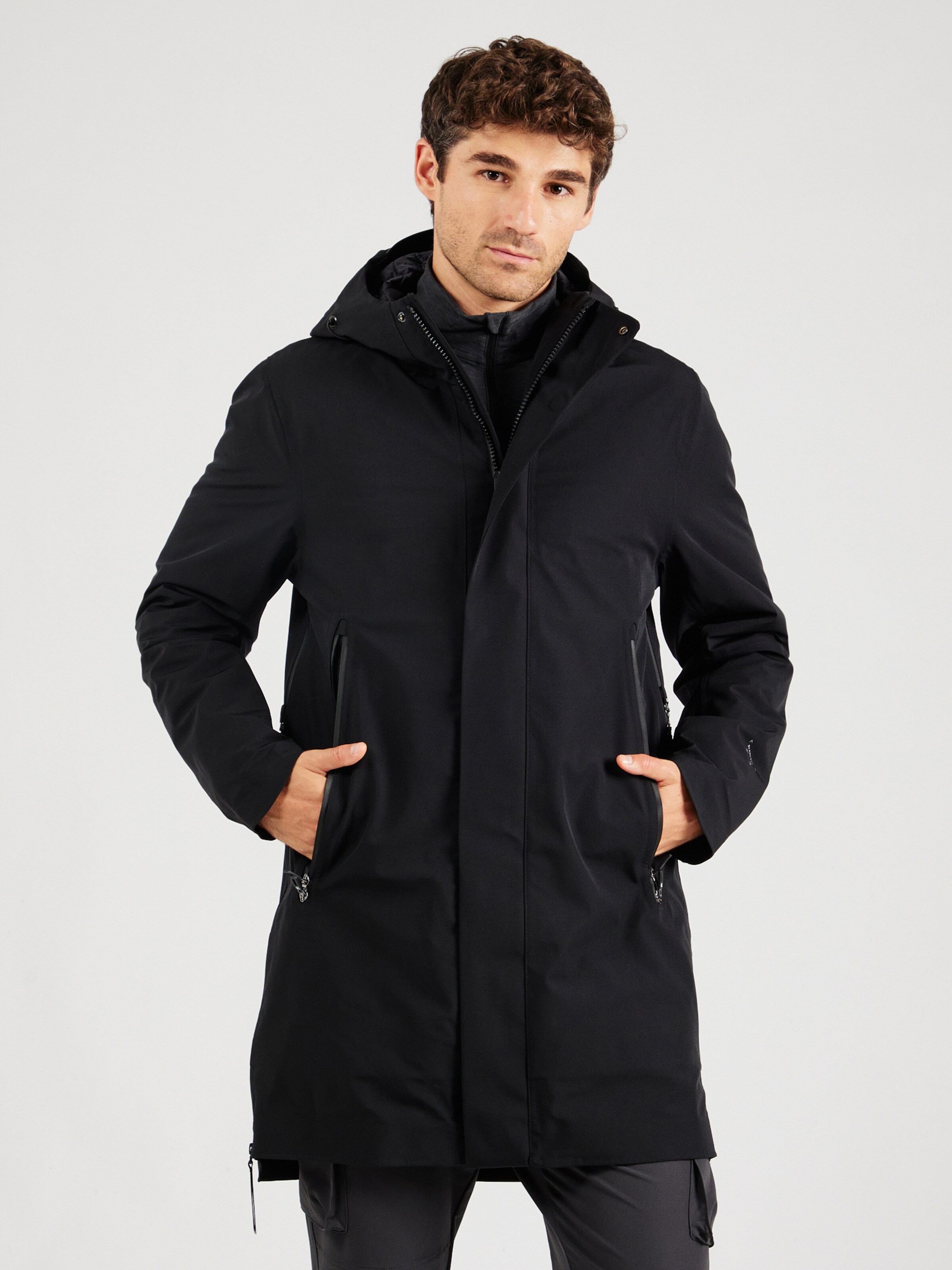 Krakatau Weatherproof jacket PLANCK in Black ABOUT YOU