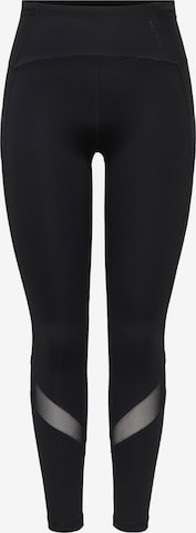 ONLY PLAY Skinny Sportbroek 'ONPRya-3-Posh' in Zwart: voorkant