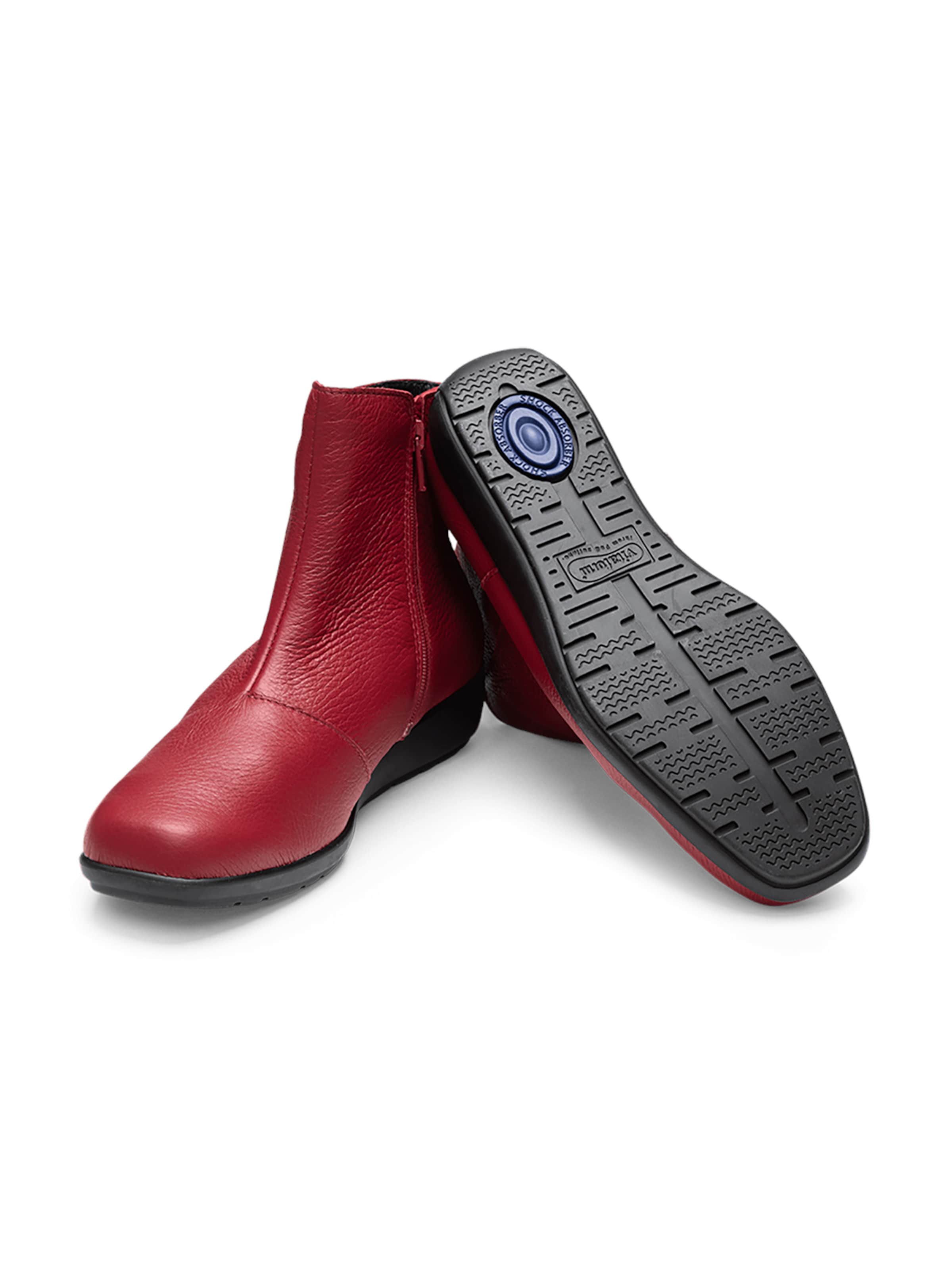 VITAFORM Stiefelette in Rot