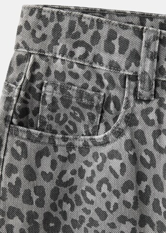 MANGO KIDS Wide Leg Jeans 'WIDEL' in Grau