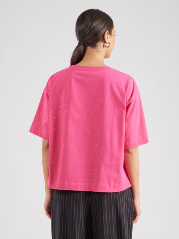 19V69 ITALIA T-Shirt 'Petonia' in Pink: Rückseite