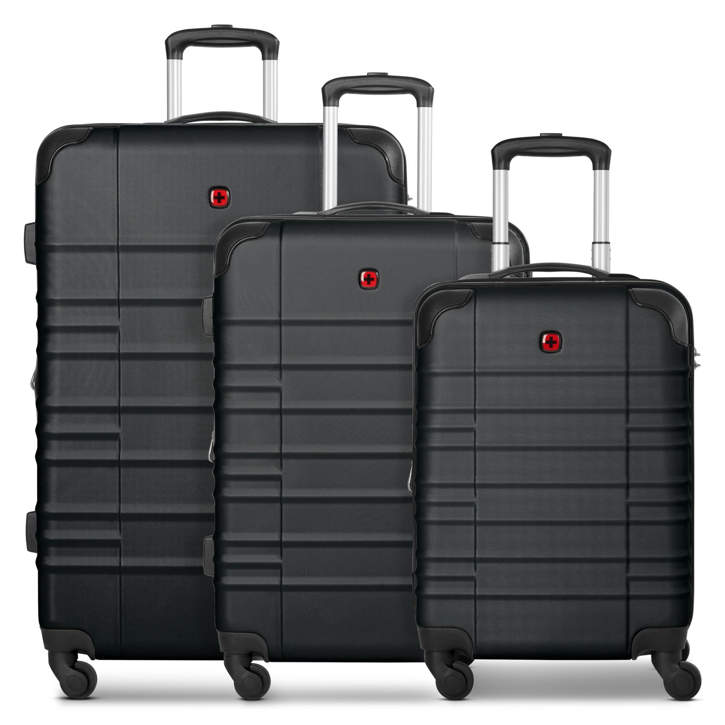 WENGER Suitcase set in Black: front