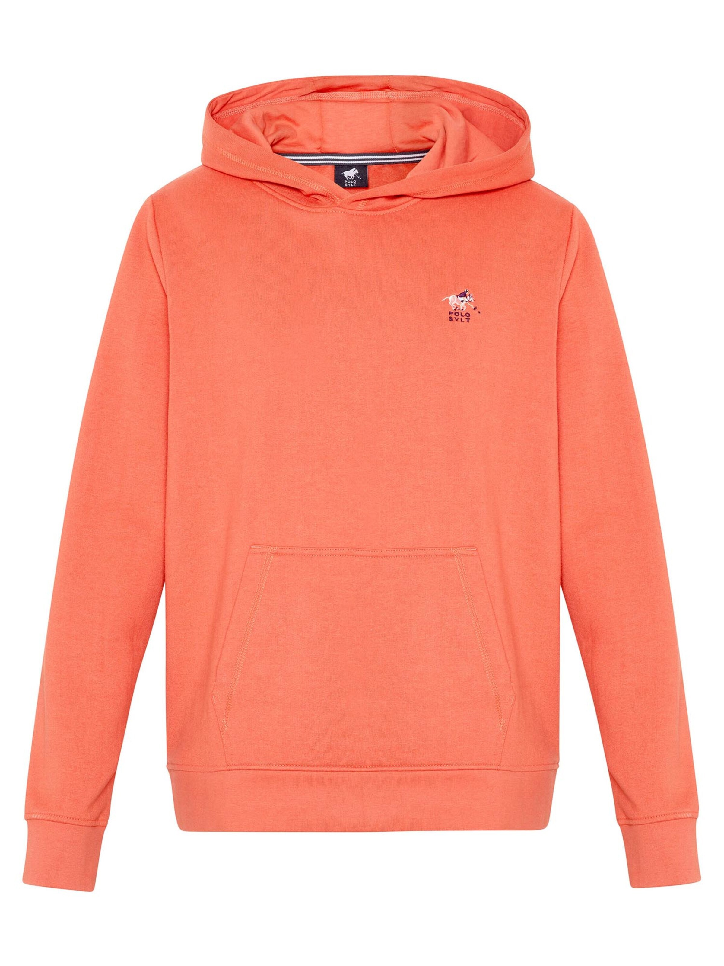 Polo Sylt Sweatshirt 'Basic' in Orange: front