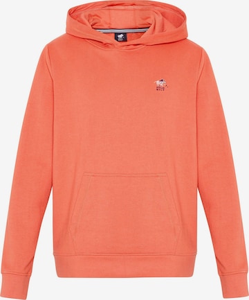 Polo Sylt Sweatshirt 'Basic' in Orange: front