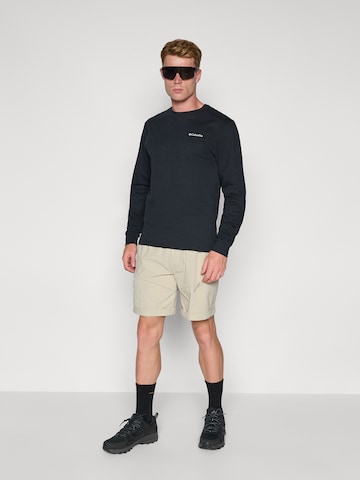T-Shirt fonctionnel 'Explorers Canyon' COLUMBIA en noir