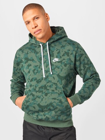 Nike Sportswear Sweatshirt in Green: front