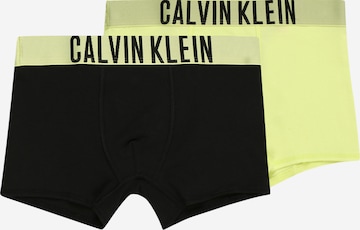 Calvin Klein Underwear Szabványos Alsónadrág - sárga: elől