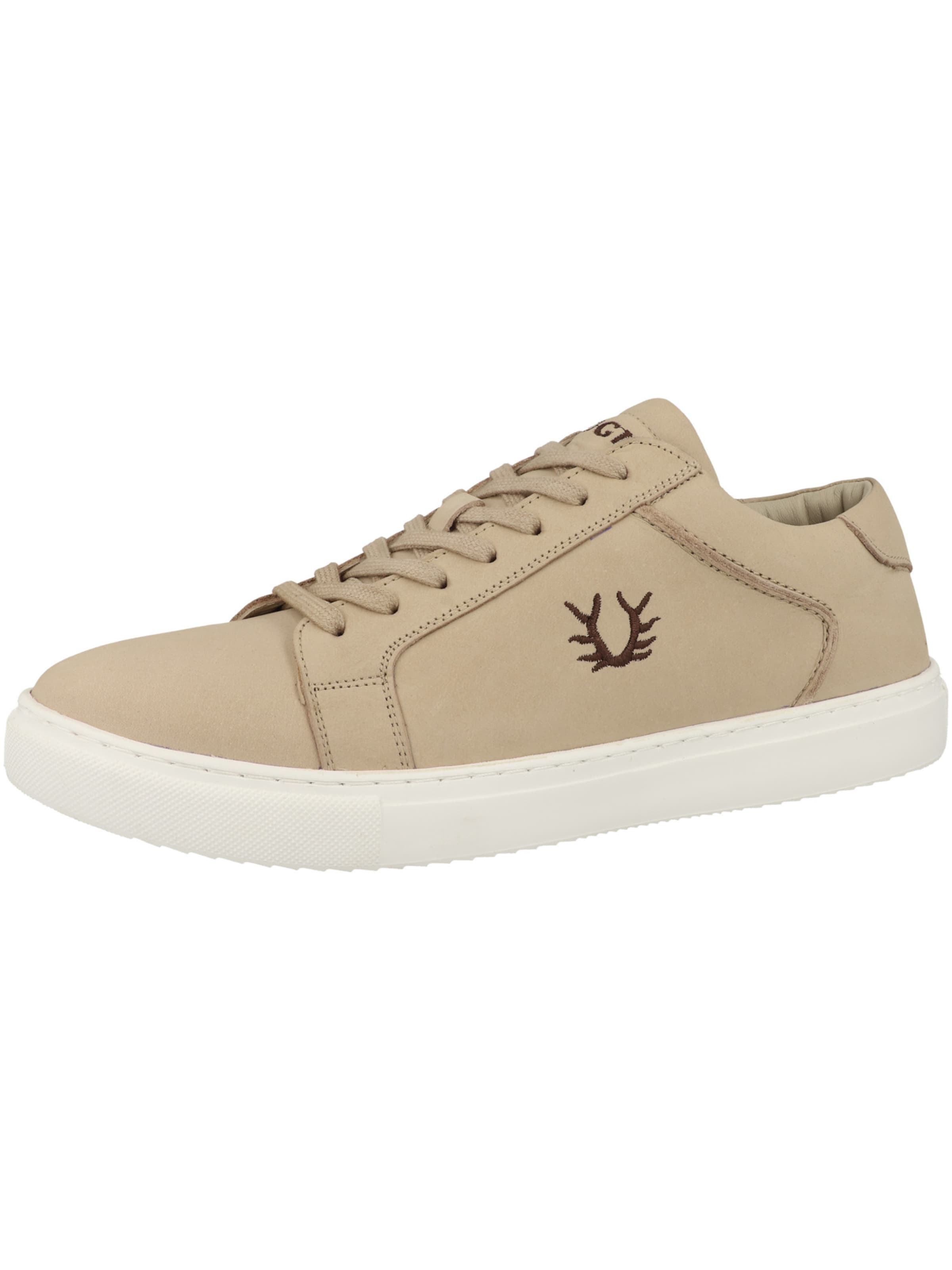 Krüger Buam Platform trainers 'Andi' in Beige: front