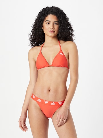 Triangle Bikini de sport 'Triangle' ADIDAS SPORTSWEAR en rouge : devant