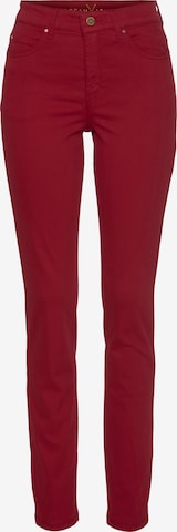 MAC Skinny Jeans in Rot: predná strana