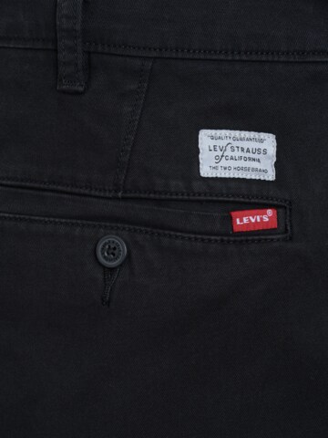 Levi's® Big & Tall Regular Hose 'XX STD Tapered Chino B&T' in Schwarz