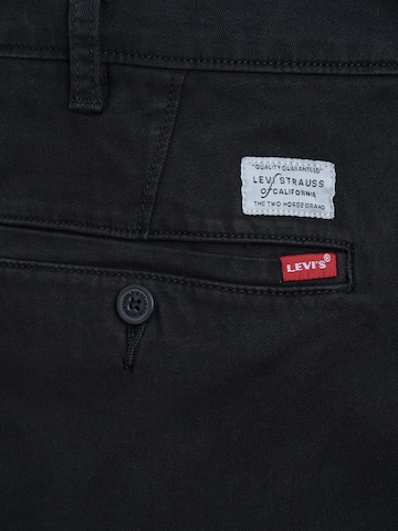 Levi's® Big & Tall Normalny krój Chinosy 'XX STD Tapered Chino B&T' w kolorze czarny