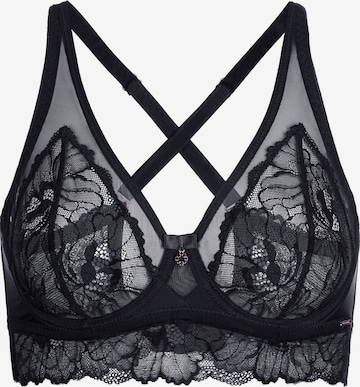 Bustier Soutien-gorge 'MYSTIC DAHLIA' Marc & André en noir : devant