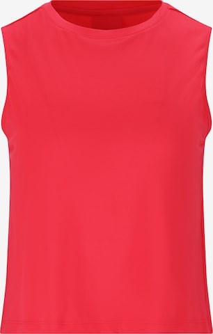 Athlecia Sports top in Red: front