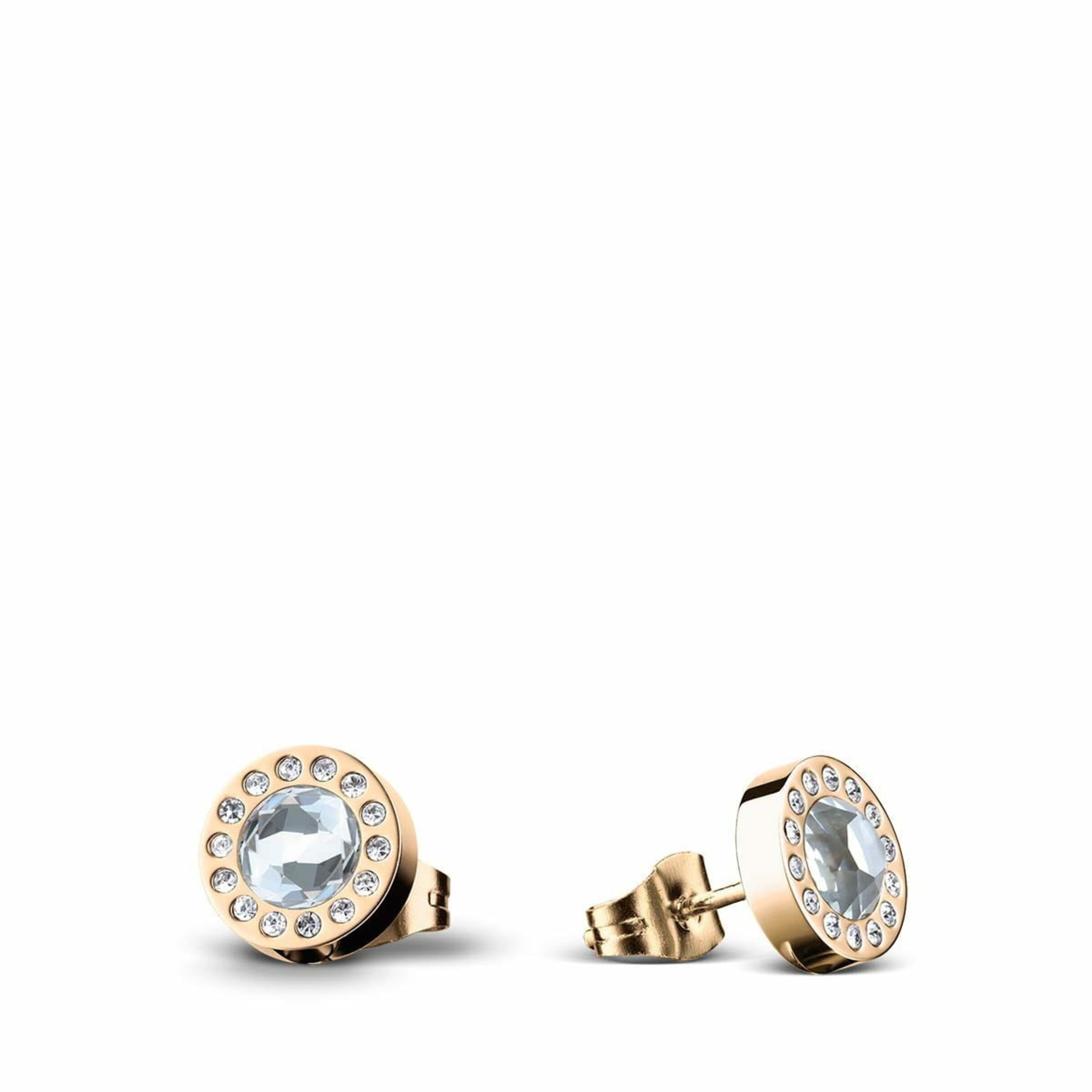 BERING Oorbellen 'Arctic Symphony' in Goud: voorkant